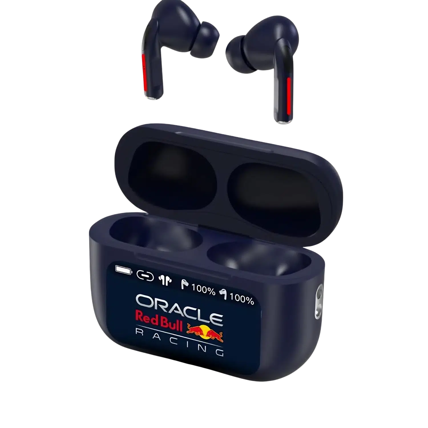 ORACLE REDBULL RACİNG EKRANLI TWS BLUETOOTH ANC/ENC KULAKLIK (Orijinal Lisanslı Ürün)